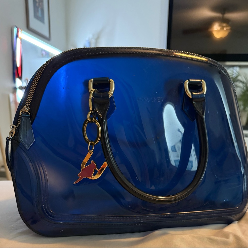 Sapsucker Vinyl Navy Purse